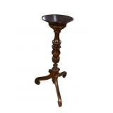 ANTIQUE 19TH CENTURY ROSEWOOD CARVED PEDESTAL