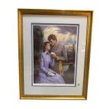 SIGNED SAMSON POLLEN NUMBERED CIVIL WAR PRINT