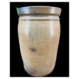 ANTIQUE SALT GLAZE STONEWARE CROCK