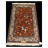 5 FT 5 IN X 3 FT 3 IN HANDMADE PERSIAN CARPET