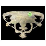 BRASS WALL HANGING SHELF