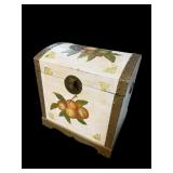 PAINT DECORATED DOME TOP TRUNK