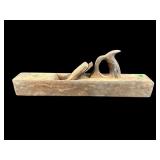 LARGE ANTIQUE WOOD PLANE
