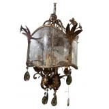 HANGING METAL FOYER LIGHT
