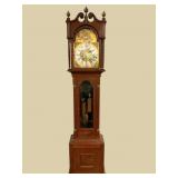 EUROPEAN OAK TALL CASE CLOCK