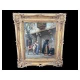 LARGE PAINTING ON CANVAS