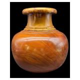 HANDCRAFTED ALL BURLED CYPRUS TURNED VASE