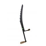 ANTIQUE CAST IRON HAY KNIFE