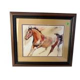 HORSE WATERCOLOR PRINT BY RATALIA