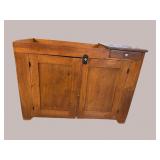 19TH CENT. PINE DRY SINK