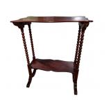 19TH CENT. MAHOGANY SURRENDER TABLE