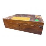 ANTIQUE INLAID DRESSER BOX