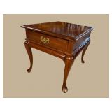 CHERRY 1 DRAWER END TABLE