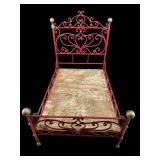 BRASS DOLL BED