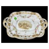 DAVENPORT HAND PAINTED PORCELAIN SERVING DISH