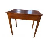 EARLY PINE WORK TABLE