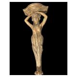 LARGE FIGURAL WALL SCONCE SHELF