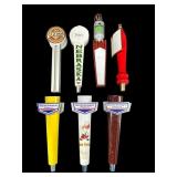 LARGE LOT OF COLLECTORS BEER TAPS