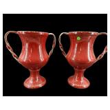 PR LARGE CERAMIC URN VASES