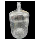 LARGE GLASS ANTIQUE WATER BOTTLE