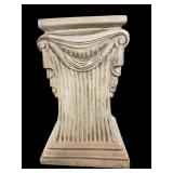 LARGE CHALKWARE PEDESTAL
