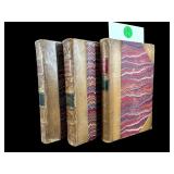 LOT OF 3 ANTIQUE POEM BOOKS BY ROBERT BURNS &