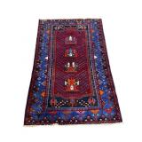 7 FT X 5 FT HANDMADE PERSIAN HAMADAN CARPET