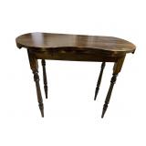 PINE KIDNEY SHAPED DESK