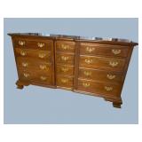 PA HOUSE CHERRY 12 DRAWER DRESSER
