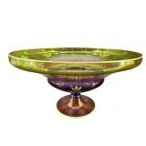 LARGE MULTI COLOR HANDMADE EURO GLASS HAND BLOWN