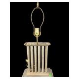ANTIQUE 6 CT. CANDLE MOLD TABLE LAMP