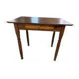 OAK ONE DRAWER WORK TABLE