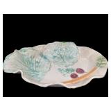 STUDIO ART POTTERY RUFFLE VEGETABLE BOWL