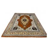 11 FT 9 IN X 8 FT 10 IN HANDMADE KERMAN RUG
