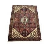 3 FT 1 X 5 FT 1 IN HAMADAN PERSIAN CARPET