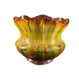 LARGE ANTIQUE WELLER JARDINIï¿½RE, AS IS