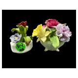 2 PC LOT ROYAL AYNSLEY & ADDERLEY PORCELAIN