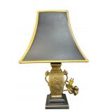 SMALL ORIENTAL BRASS LAMP