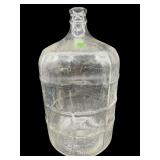 LARGE GLASS ANTIQUE WATER BOTTLE