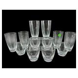 SET OF 12 SCHOTT ZWIESEL CRYSTAL TUMBLER SET