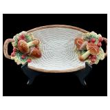 FITZ AND FLOYD WOODLAND FOLIAGE ACORN AND