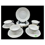 11 PIECES OF GERMAN PORCELAIN CHINA