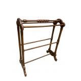 WALNUT VICTORIAN QUILT RACK
