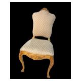 FRENCH HEAVY CARVED VANITY CHAIR