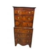 19TH CENT. WALNUT LINGERIE CHEST