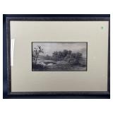 ORIGINAL ETCHING BY HENDRIK DIRK KRUSEMAN VAN