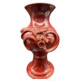 CERAMIC POTTERY FLORAL VASE