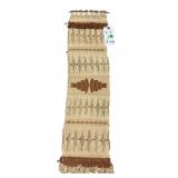 3 FT 7 IN X 8 HAND WOVEN HANGING WALL DECORATION