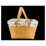LONGABERGER 2 HANDLE LARGE BASKET