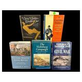 LOT OF 5 CIVIL WAR BOOKS